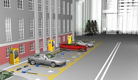 parking flap lock