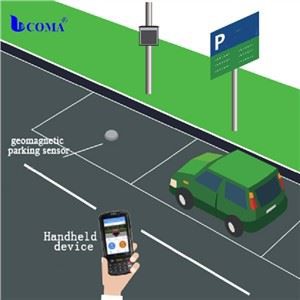 Älykäs pysäköintiratkaisu Geomagneettinen anturi LoRa-anturi pysäköintitilanhallinta